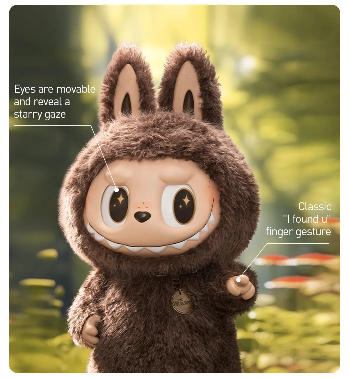 POP MART THE MONSTERS - LABUBU I FOUND YOU VINYL DOLL