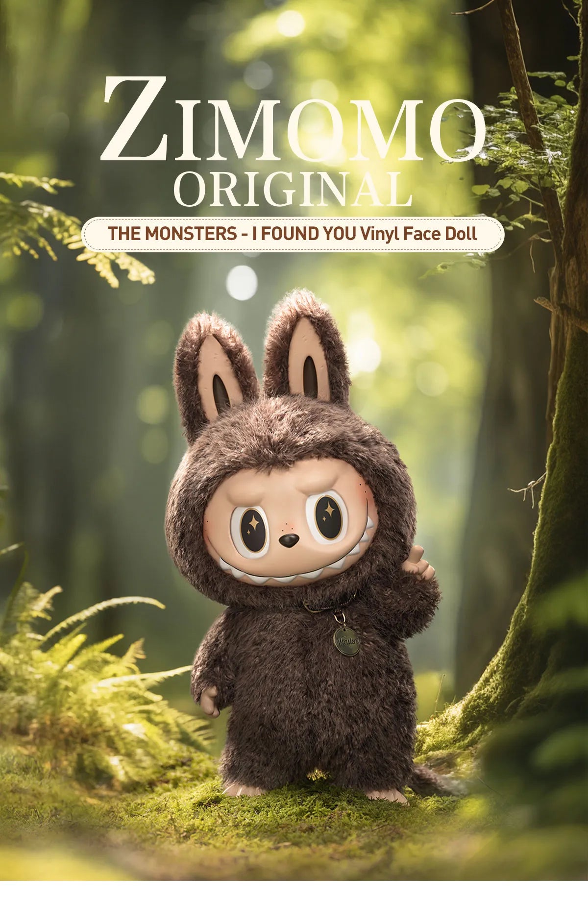 POP MART THE MONSTERS - LABUBU I FOUND YOU VINYL DOLL
