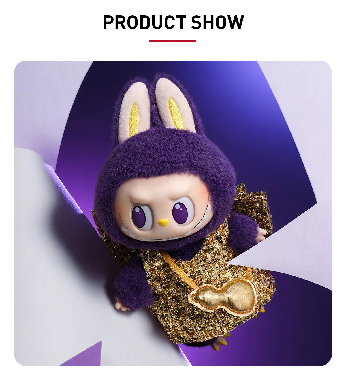 POP MART THE MONSTERS - LABUBU x PRONOUNCE - WINGS OF FORTUNE Vinyl Plush Hanging Card