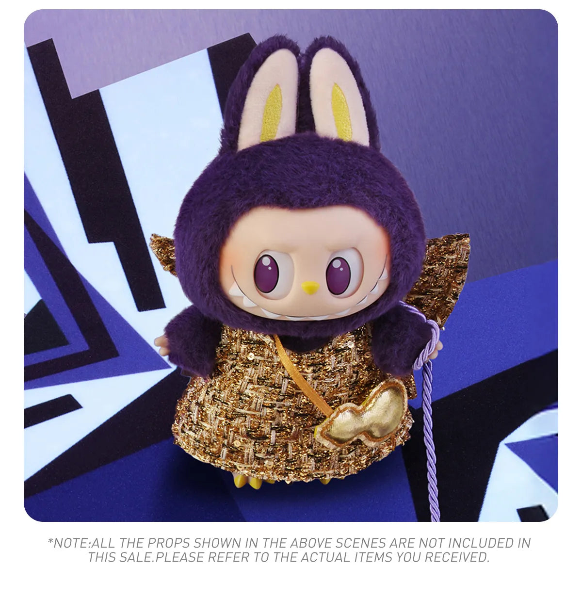 POP MART THE MONSTERS - LABUBU x PRONOUNCE - WINGS OF FORTUNE Vinyl Plush Hanging Card