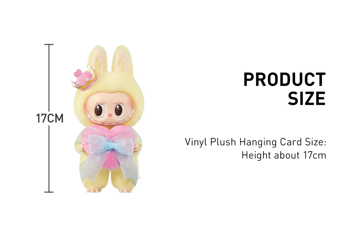 POP MART THE MONSTERS - LABUBU Let's Checkmate Series-Vinyl Plush Hanging Card