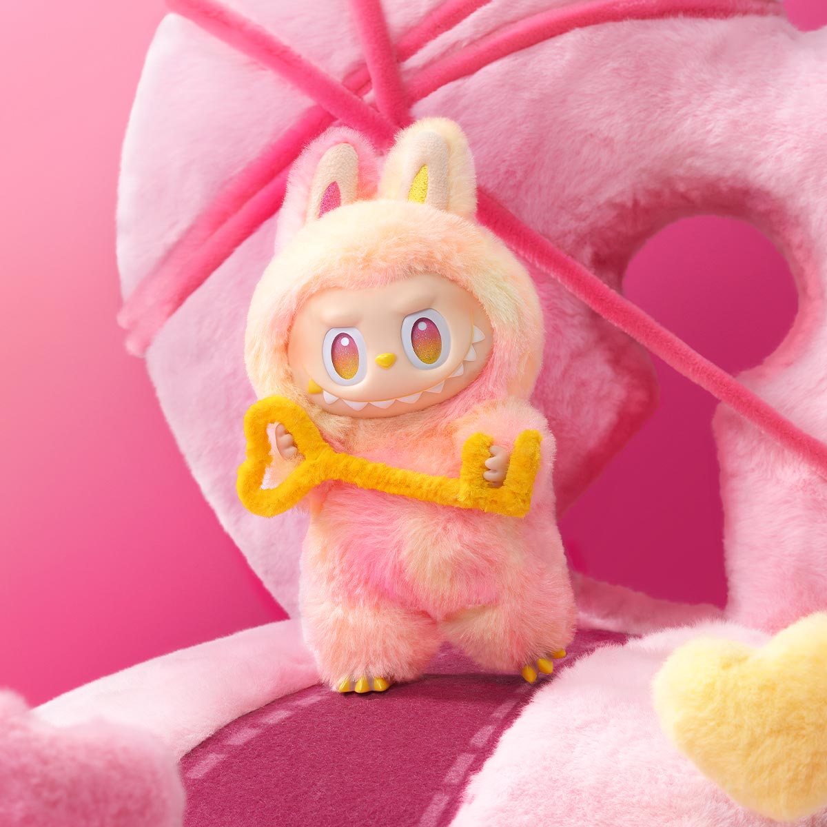 POP MART THE MONSTERS - LABUBU V3 Big into Energy Vinyl Plush Pendant Blind Box