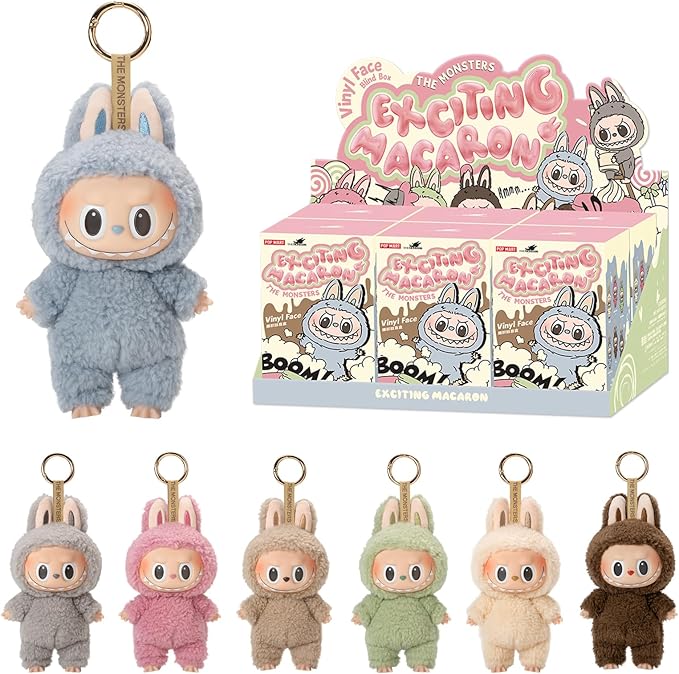 POP MART THE MONSTERS - LABUBU V1 Exciting Macaron Vinyl Face Blind Box
