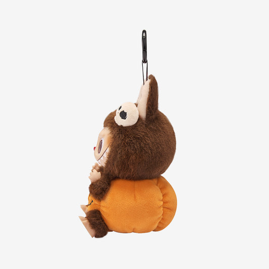 POP MART THE MONSTERS - LABUBU Happy Halloween Party Series-Sitting Pumpkin Vinyl Plush Pendant