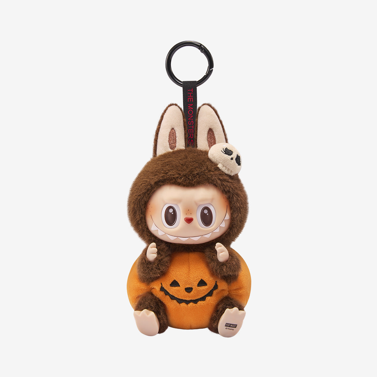 POP MART THE MONSTERS - LABUBU Happy Halloween Party Series-Sitting Pumpkin Vinyl Plush Pendant