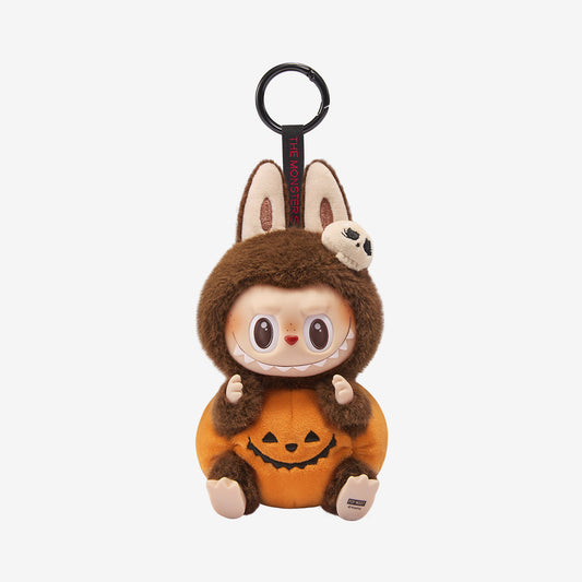 POP MART THE MONSTERS - LABUBU Happy Halloween Party Series-Sitting Pumpkin Vinyl Plush Pendant