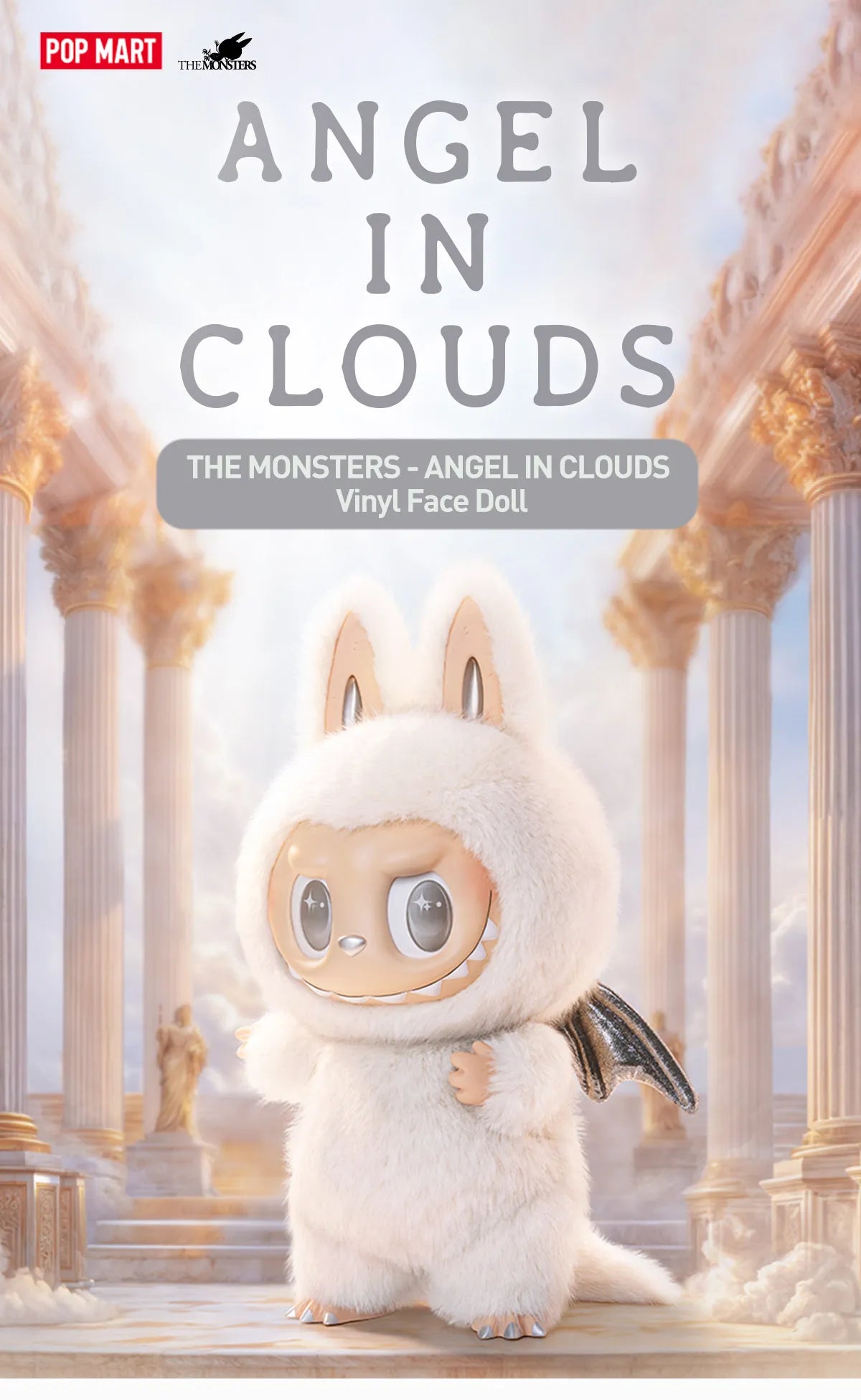 POP MART THE MONSTERS - LABUBU ANGEL IN CLOUDS